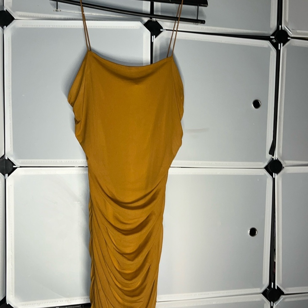 Forever 21 Yellow Mustard Mini dress